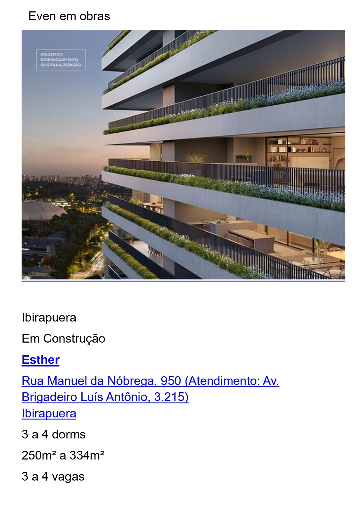 em obras Even Todos os Empreendimentos page 0011 min