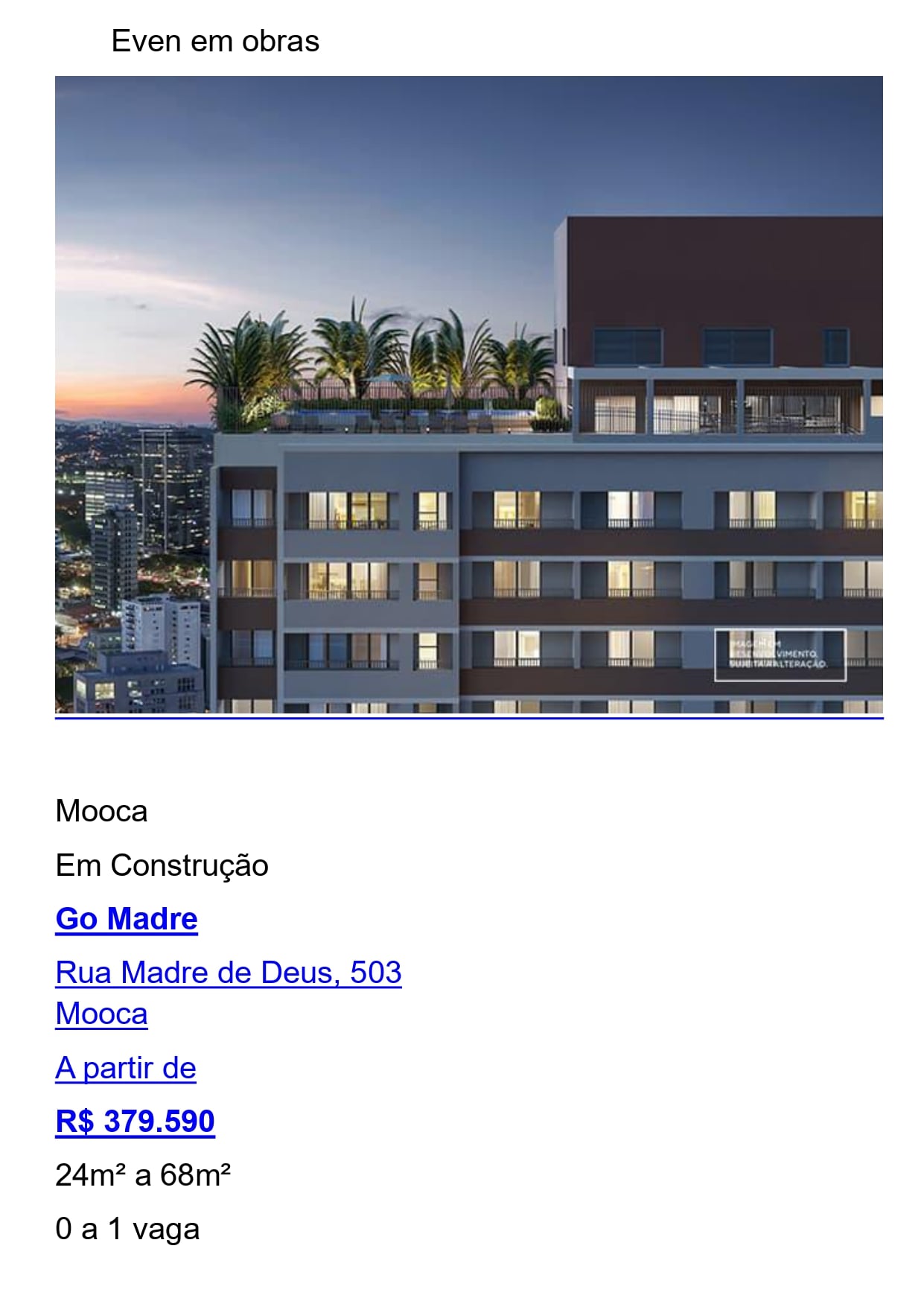 em obras Even Todos os Empreendimentos page 0019 min