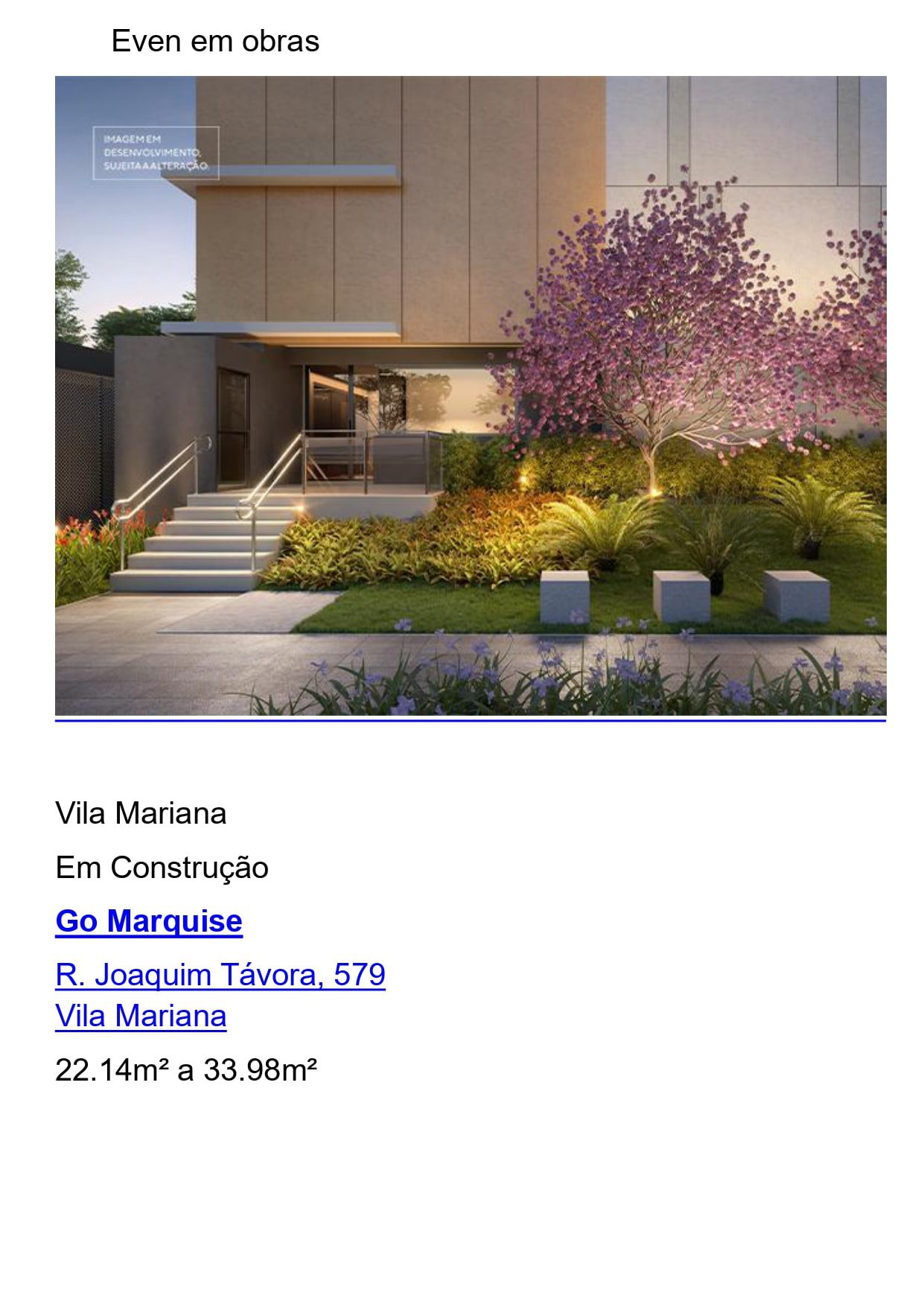 em obras Even Todos os Empreendimentos page 0020 min