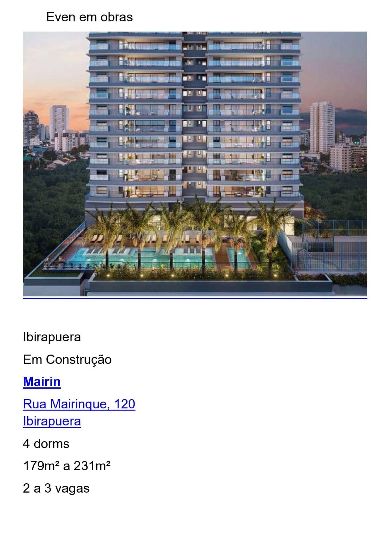 em obras Even Todos os Empreendimentos page 0028 min